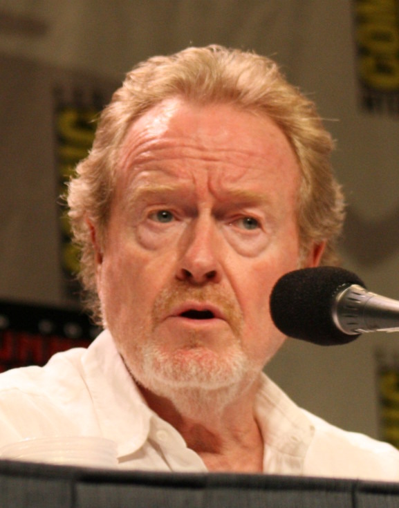 Ridley Scott at Comic-Con 2007, discussing the upcoming video release of Blade Runner.