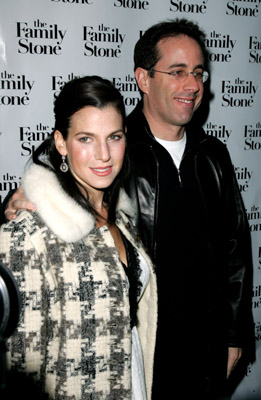 Jerry Seinfeld and Jessica Seinfeld at event of The Family Stone (2005)