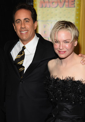 Renée Zellweger and Jerry Seinfeld at event of Bee Movie (2007)