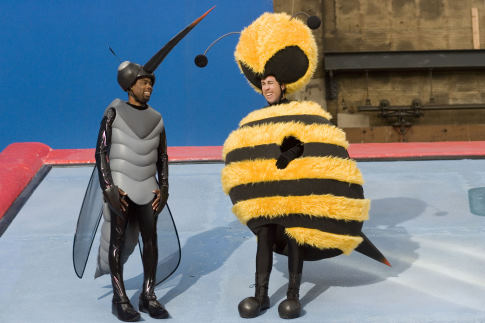 Jerry Seinfeld and Chris Rock in Bee Movie (2007)