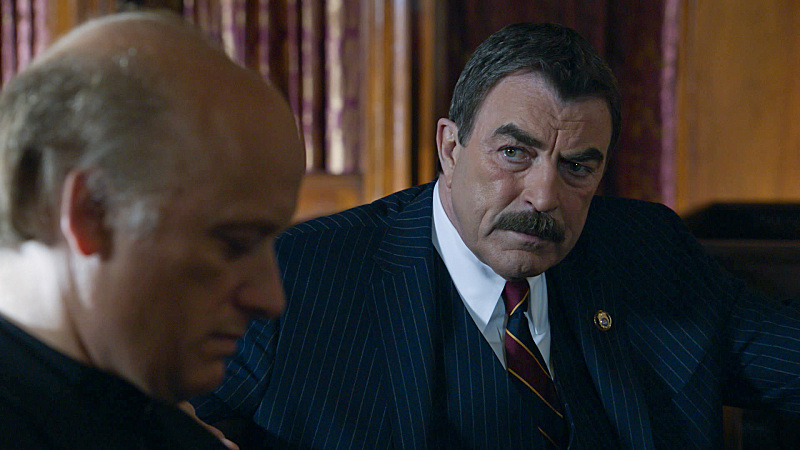 Still of Tom Selleck and Frank Wood in Blue Bloods (2010)