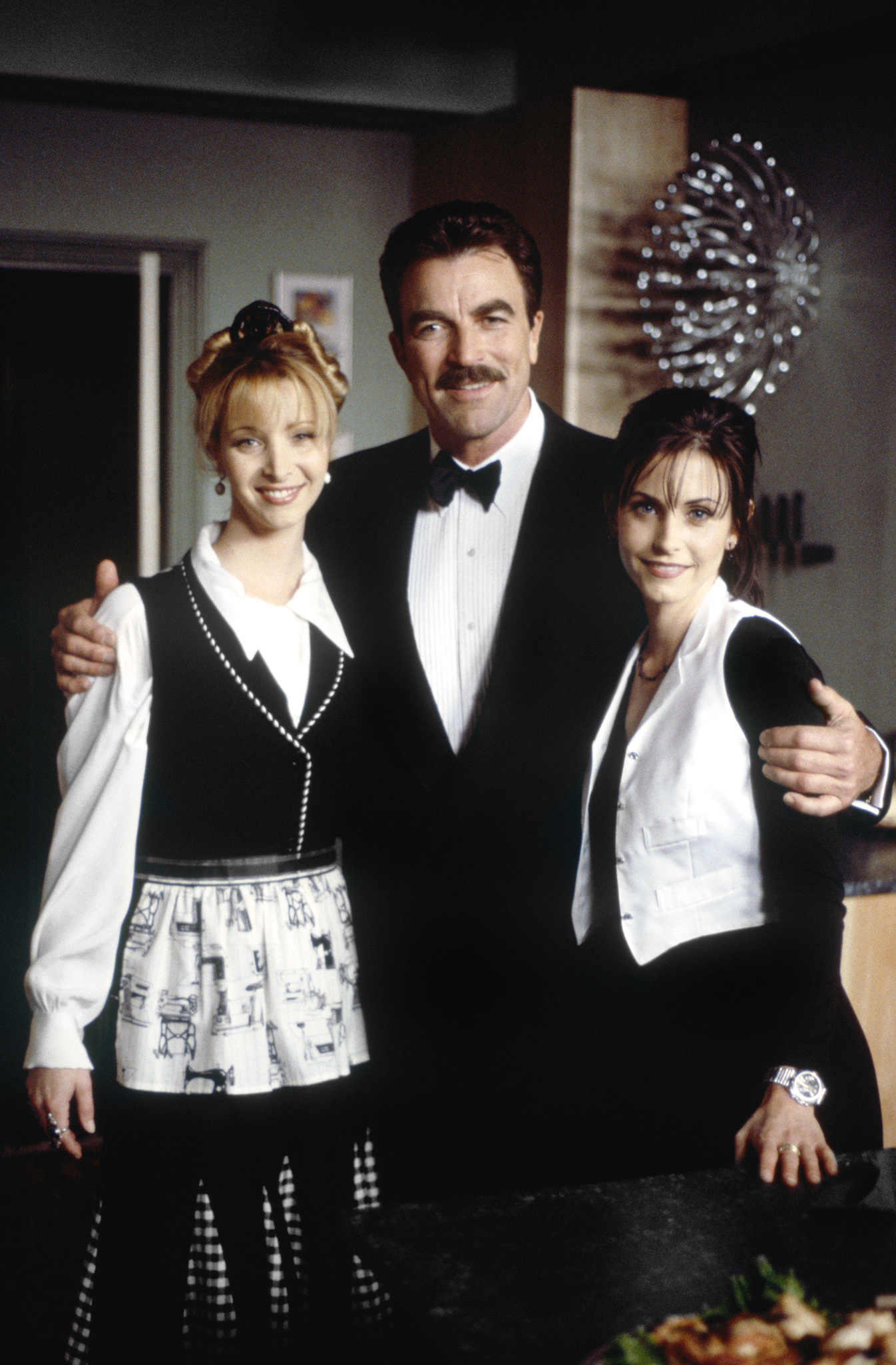 Tom Selleck, Courteney Cox and Lisa Kudrow