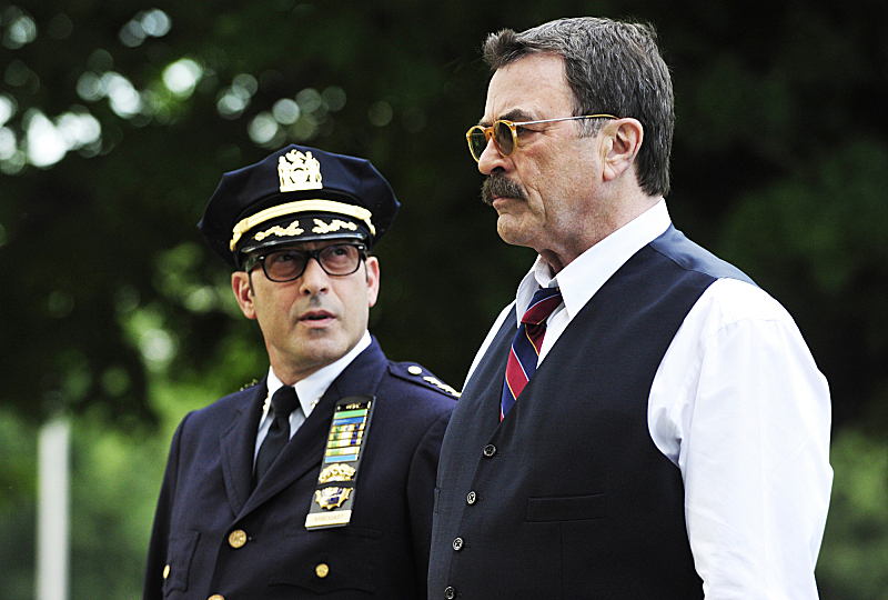 Still of Tom Selleck and John Ventimiglia in Blue Bloods (2010)