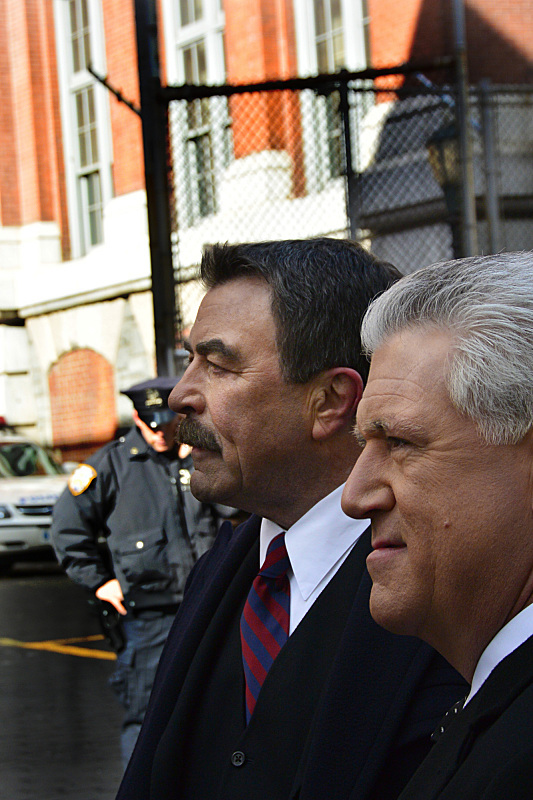 Still of Tom Selleck and Gregory Jbara in Blue Bloods (2010)