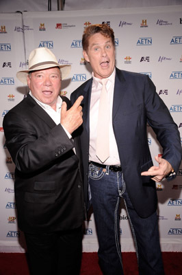 William Shatner and David Hasselhoff