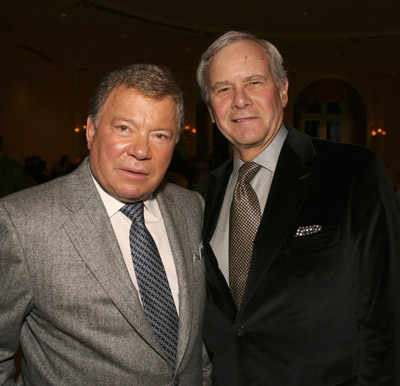 William Shatner and Tom Brokaw