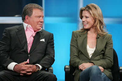 William Shatner and Julie Bowen at event of Boston Legal (2004)