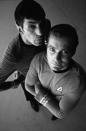 William Shatner and Leonard Nimoy 