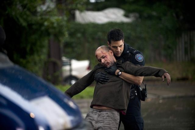 Still of William Shatner, Pat Mastroianni and Ben Bass in Rookie Blue (2010)