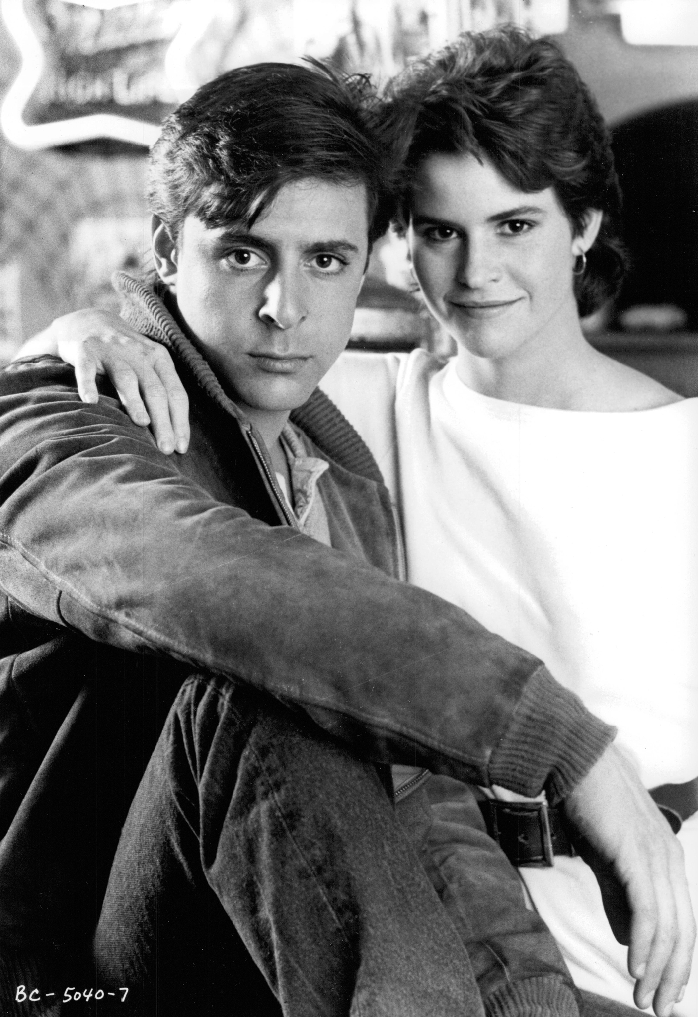 Still of Judd Nelson and Ally Sheedy in Blue City (1986)