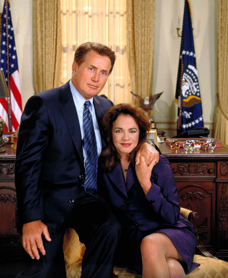 Still of Stockard Channing and Martin Sheen in The West Wing (1999)