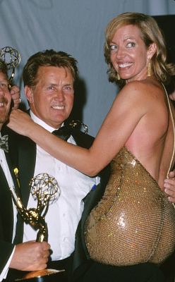 Martin Sheen and Allison Janney