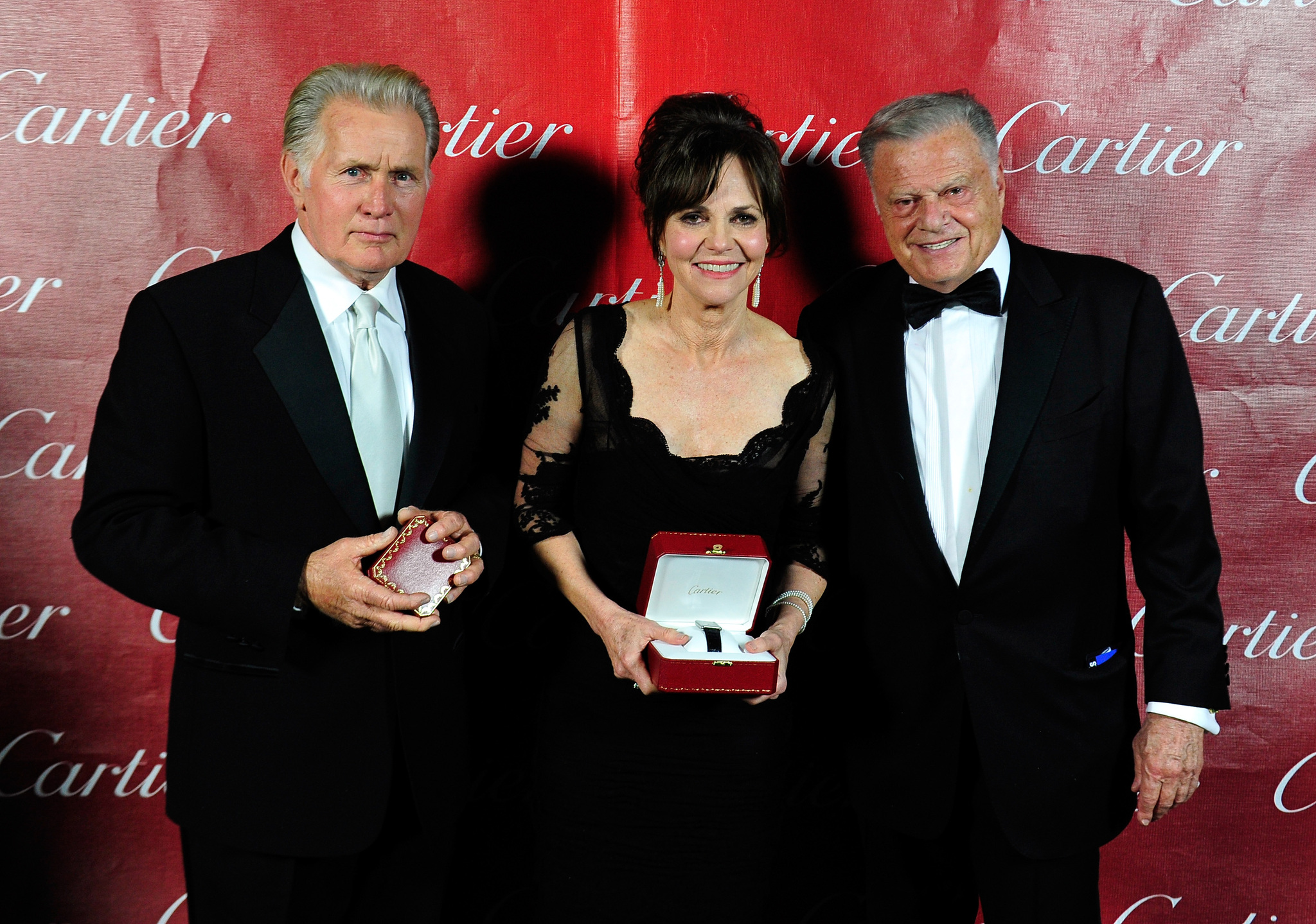 Martin Sheen, Sally Field, and Palm Springs Film Festival Chairman Harold Matzner