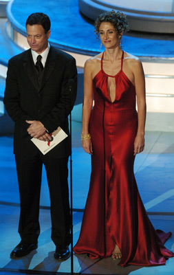 Gary Sinise and Melina Kanakaredes