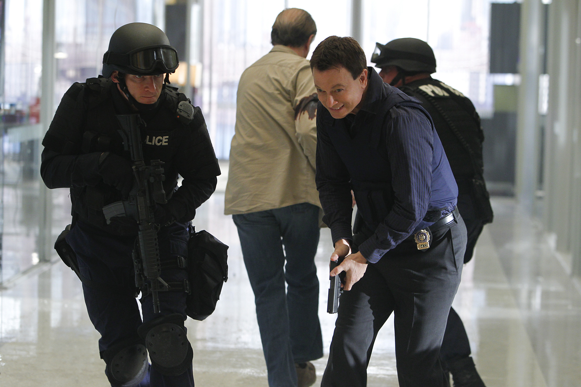 Still of Gary Sinise in CSI Niujorkas (2004)