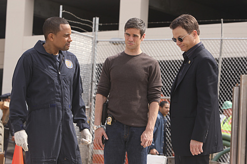 Still of Gary Sinise, Hill Harper and Eddie Cahill in CSI Niujorkas (2004)