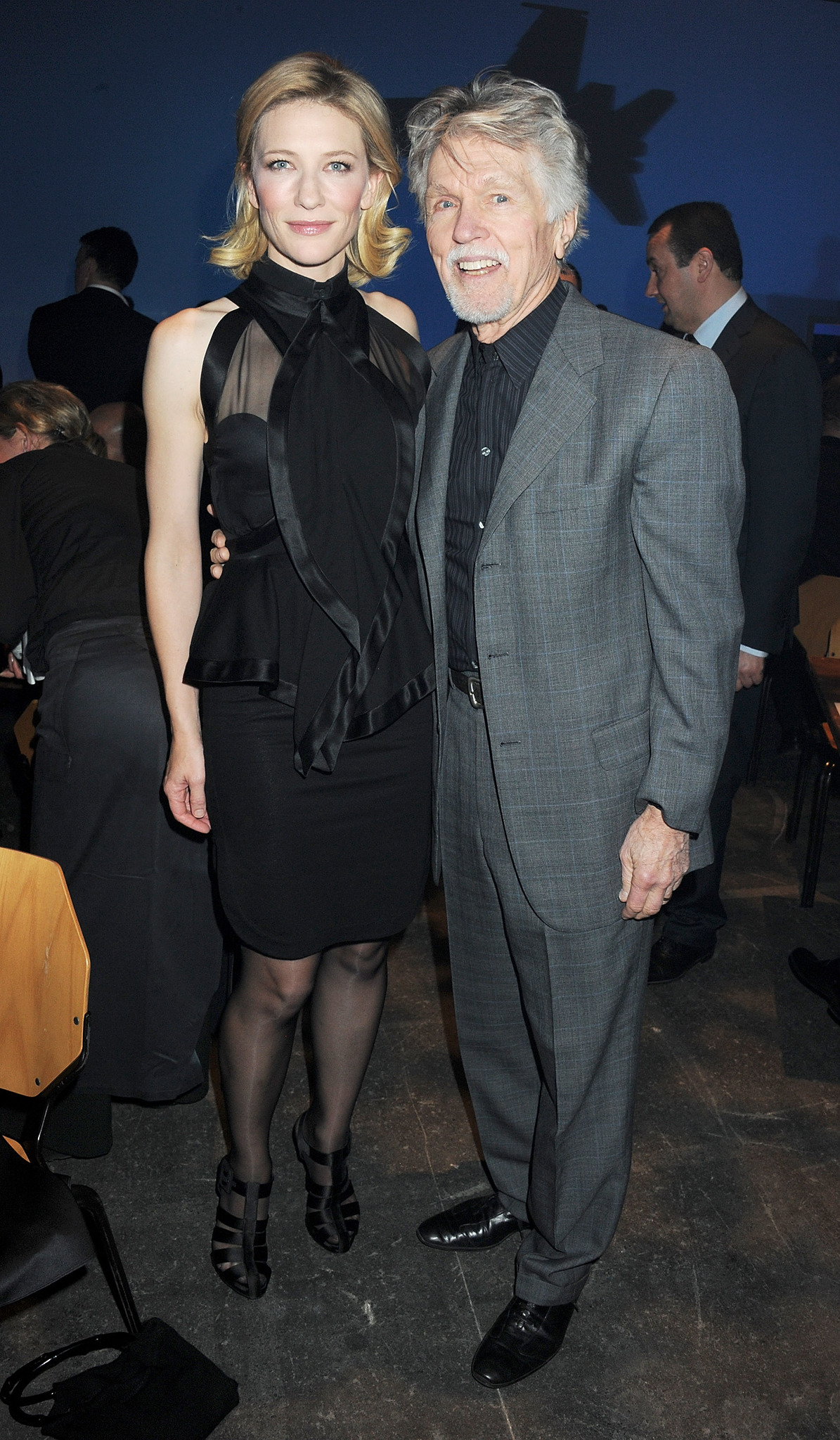 Tom Skerritt and Cate Blanchett