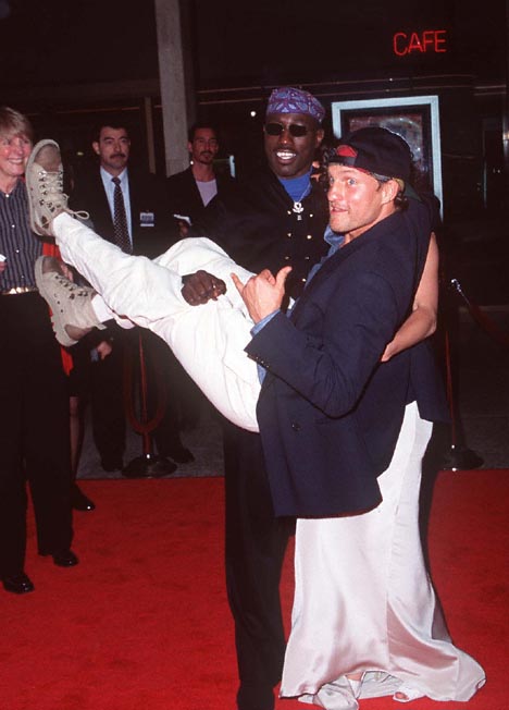 Woody Harrelson and Wesley Snipes at event of Money Train (1995)