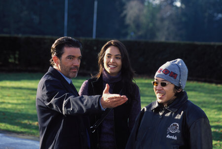 Antonio Banderas, Talisa Soto and director Kaos