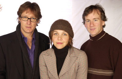 James Spader, Maggie Gyllenhaal and Steven Shainberg at event of Secretary (2002)