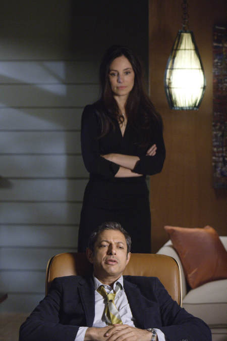 Still of Jeff Goldblum and Madeleine Stowe in Raines (2007)