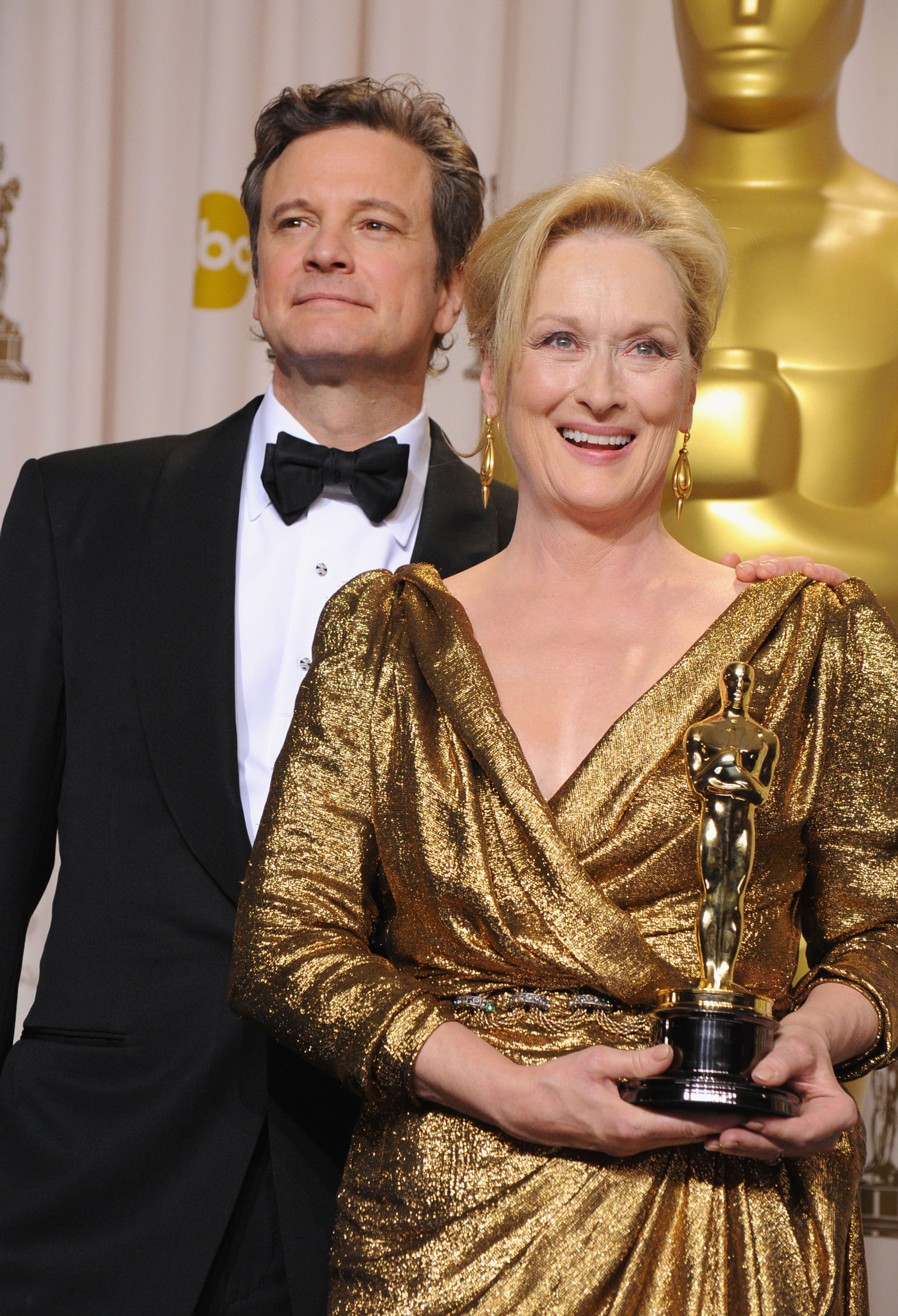 Colin Firth and Meryl Streep