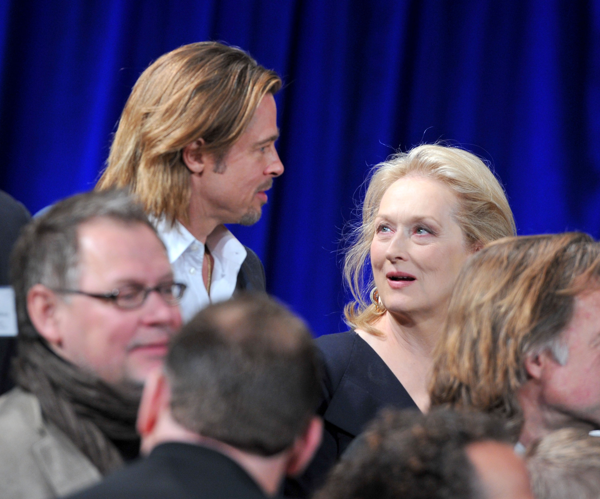 Brad Pitt and Meryl Streep