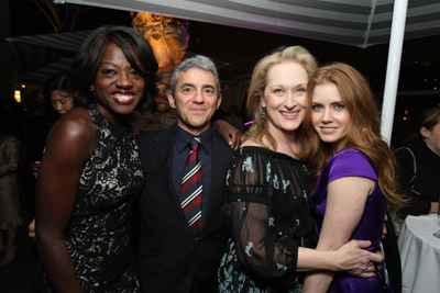 Meryl Streep, Amy Adams, Viola Davis and Daniel Battsek