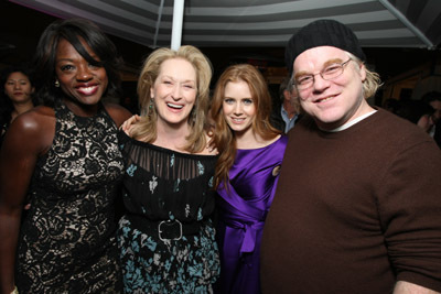 Philip Seymour Hoffman, Meryl Streep, Amy Adams and Viola Davis