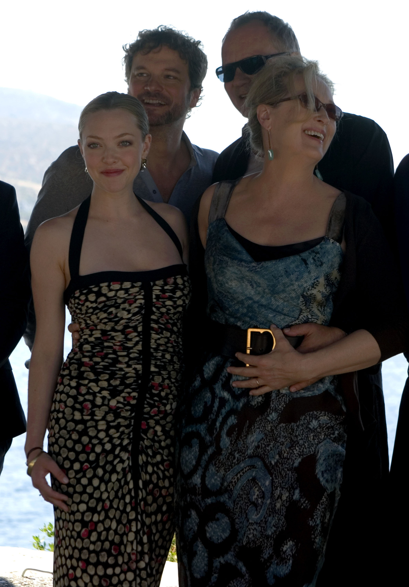 Colin Firth, Meryl Streep and Amanda Seyfried at event of Mamma Mia! (2008)