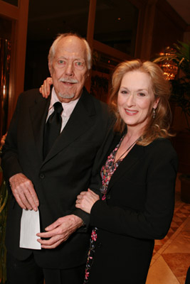 Robert Altman and Meryl Streep