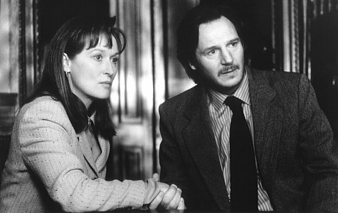 Still of Liam Neeson and Meryl Streep in Before and After (1996)