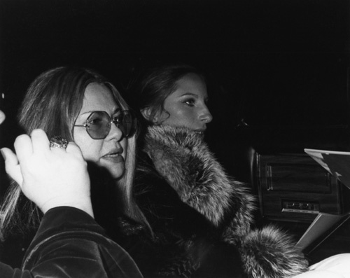 Barbra Streisand and Sue Mengers
