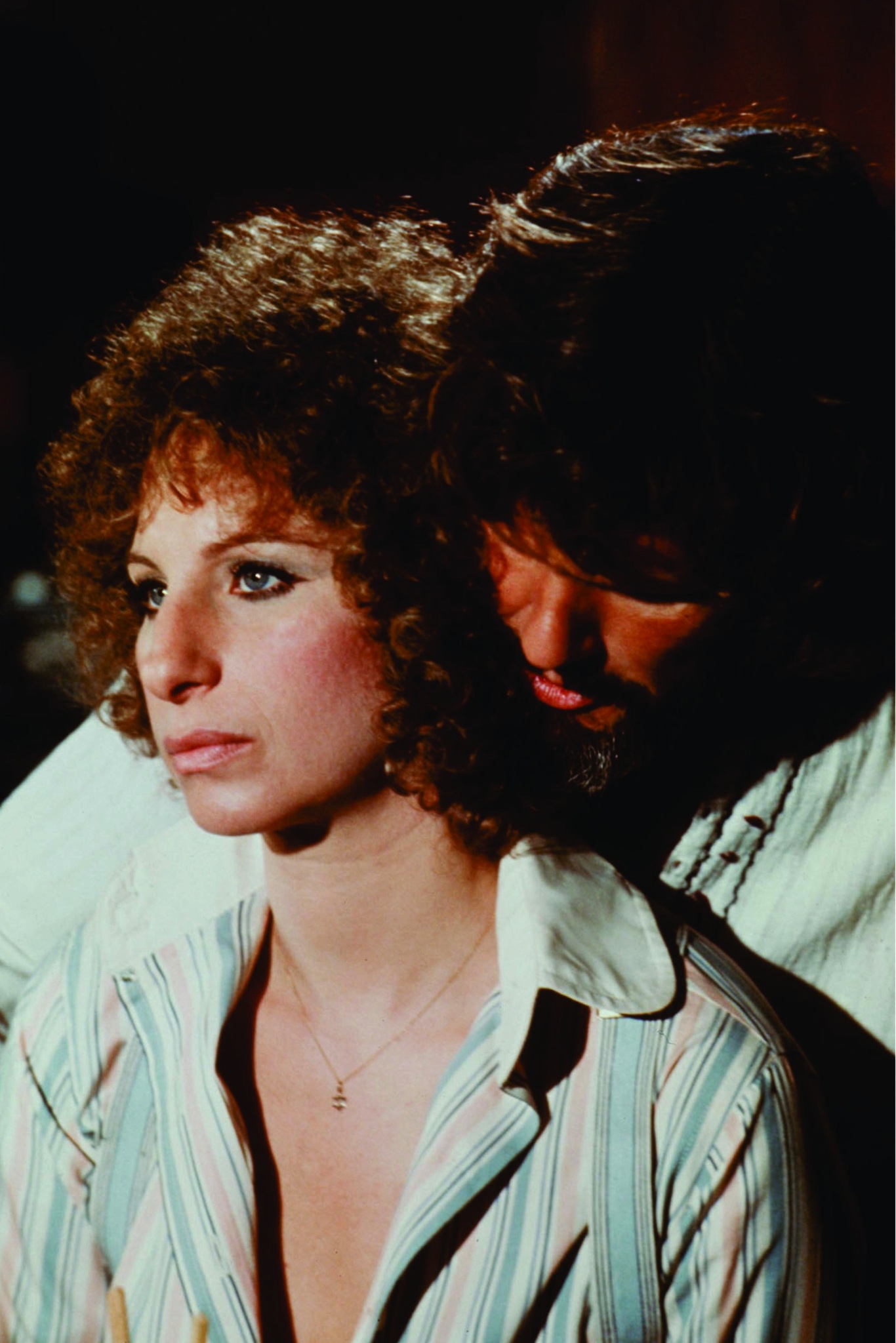 Still of Barbra Streisand and Kris Kristofferson in A Star Is Born (1976)