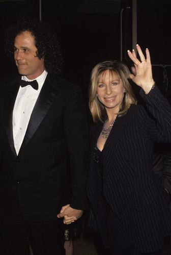 Barbra Streisand and Richard Baskin circa 1990s