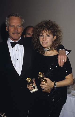 Barbra Streisand and Paul Newman at 