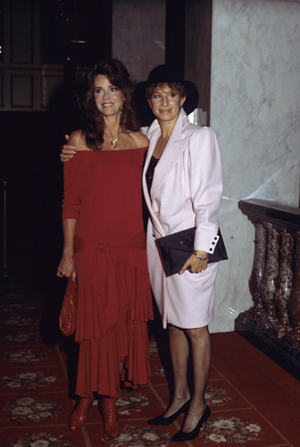 Jane Fonda and Barbra Streisand