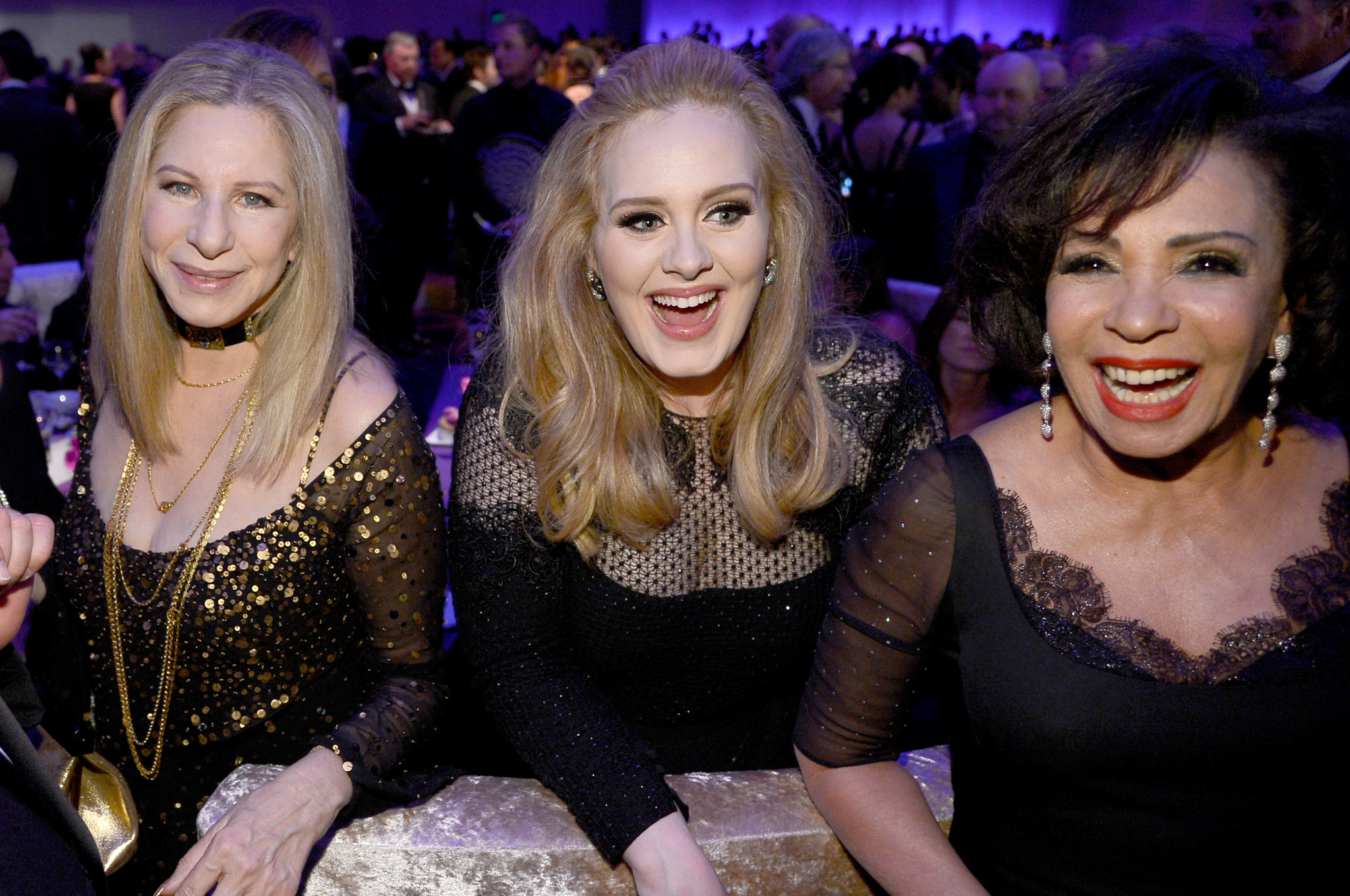 Barbra Streisand, Shirley Bassey and Adele