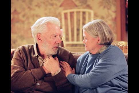 Still of Donald Sutherland and Louise Fletcher in Aurora Borealis (2005)