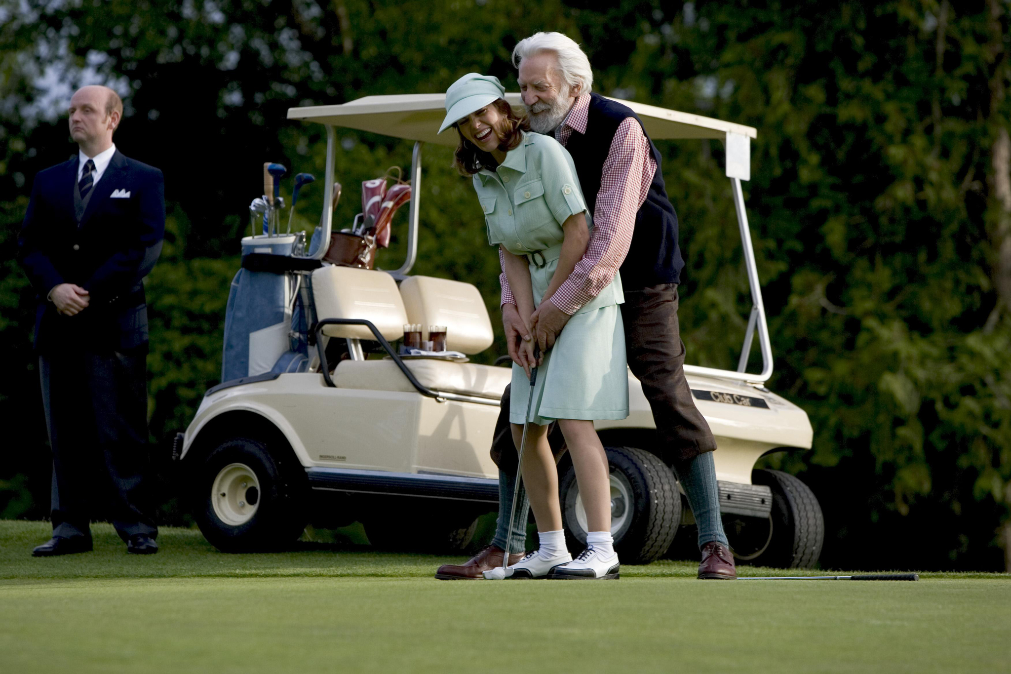 Still of Diane Lane and Donald Sutherland in Fierce People (2005)
