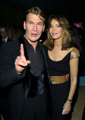 Jaclyn Smith and Patrick Swayze