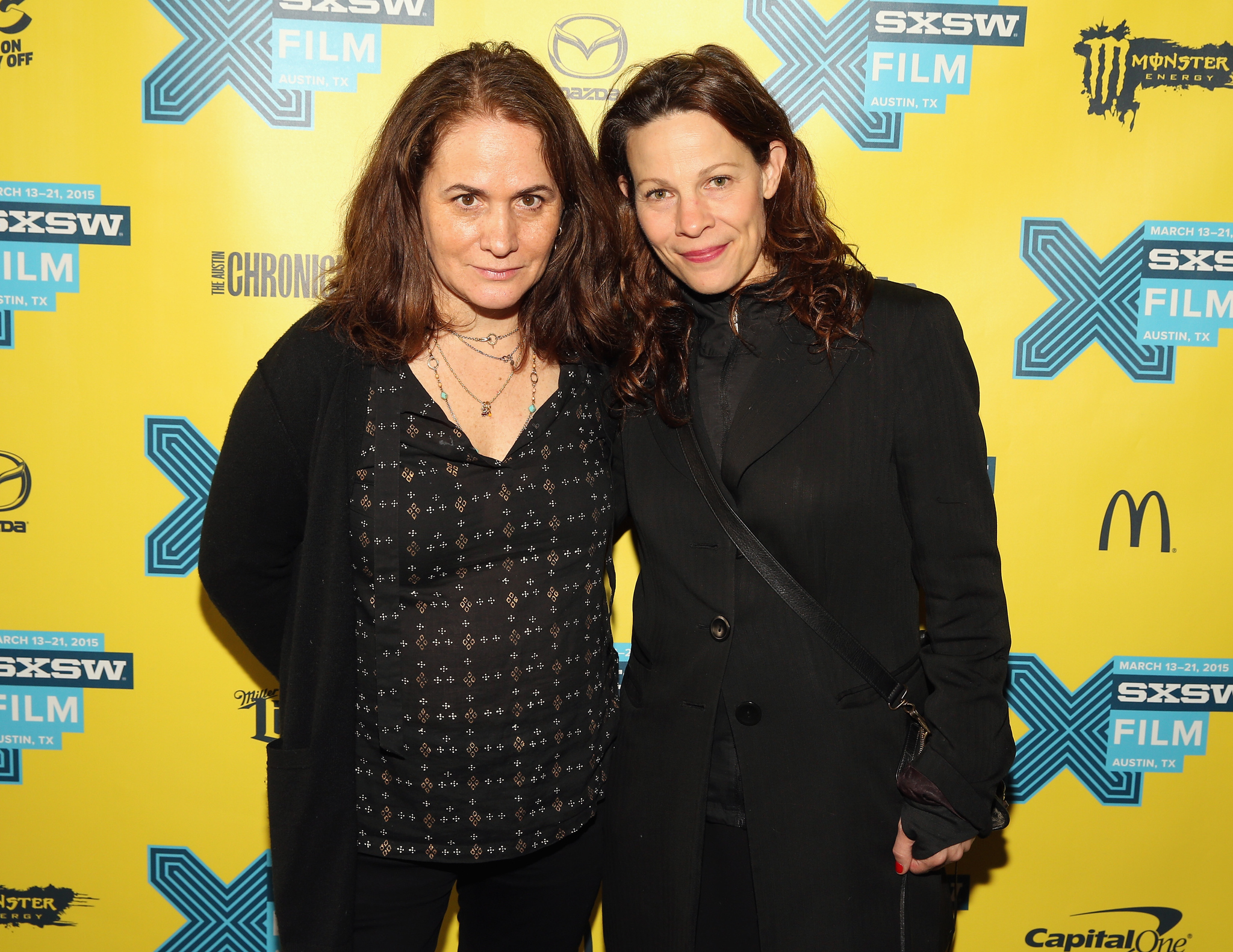 Lili Taylor and Elizabeth Giamatti at event of A Woman Like Me (2015)