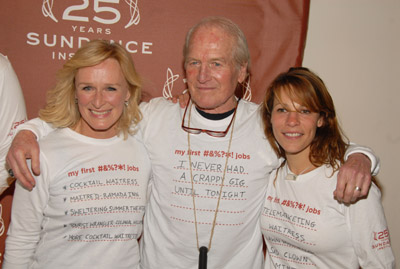 Paul Newman, Glenn Close and Lili Taylor