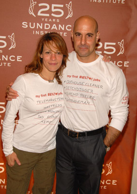 Lili Taylor and Stanley Tucci