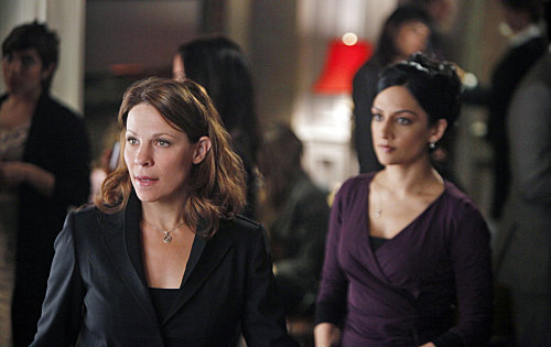 Still of Lili Taylor and Archie Panjabi in The Good Wife (2009)