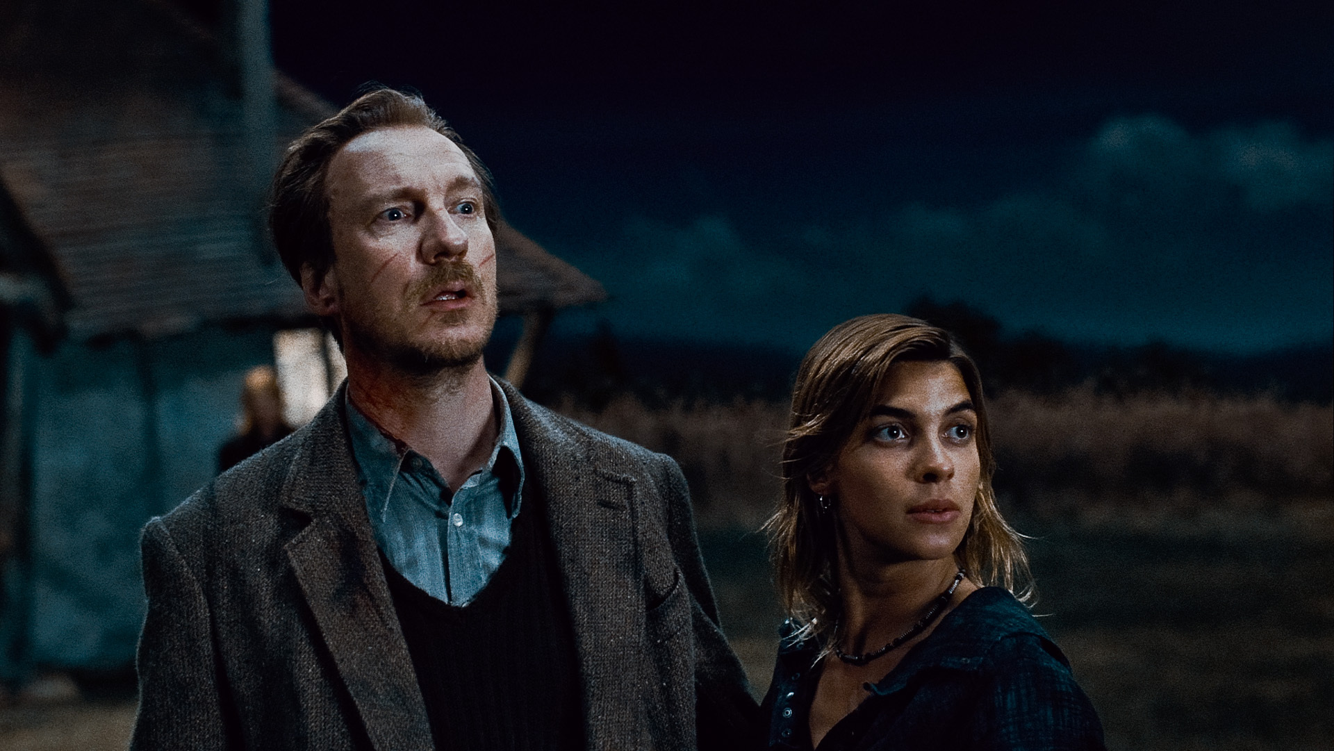 Still of David Thewlis and Natalia Tena in Haris Poteris ir mirties relikvijos. 1 dalis (2010)