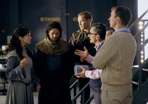 (Left to right) Frances O'Connor, Gerard Butler, Neal McDonough, Matt Craven and David Thewlis.