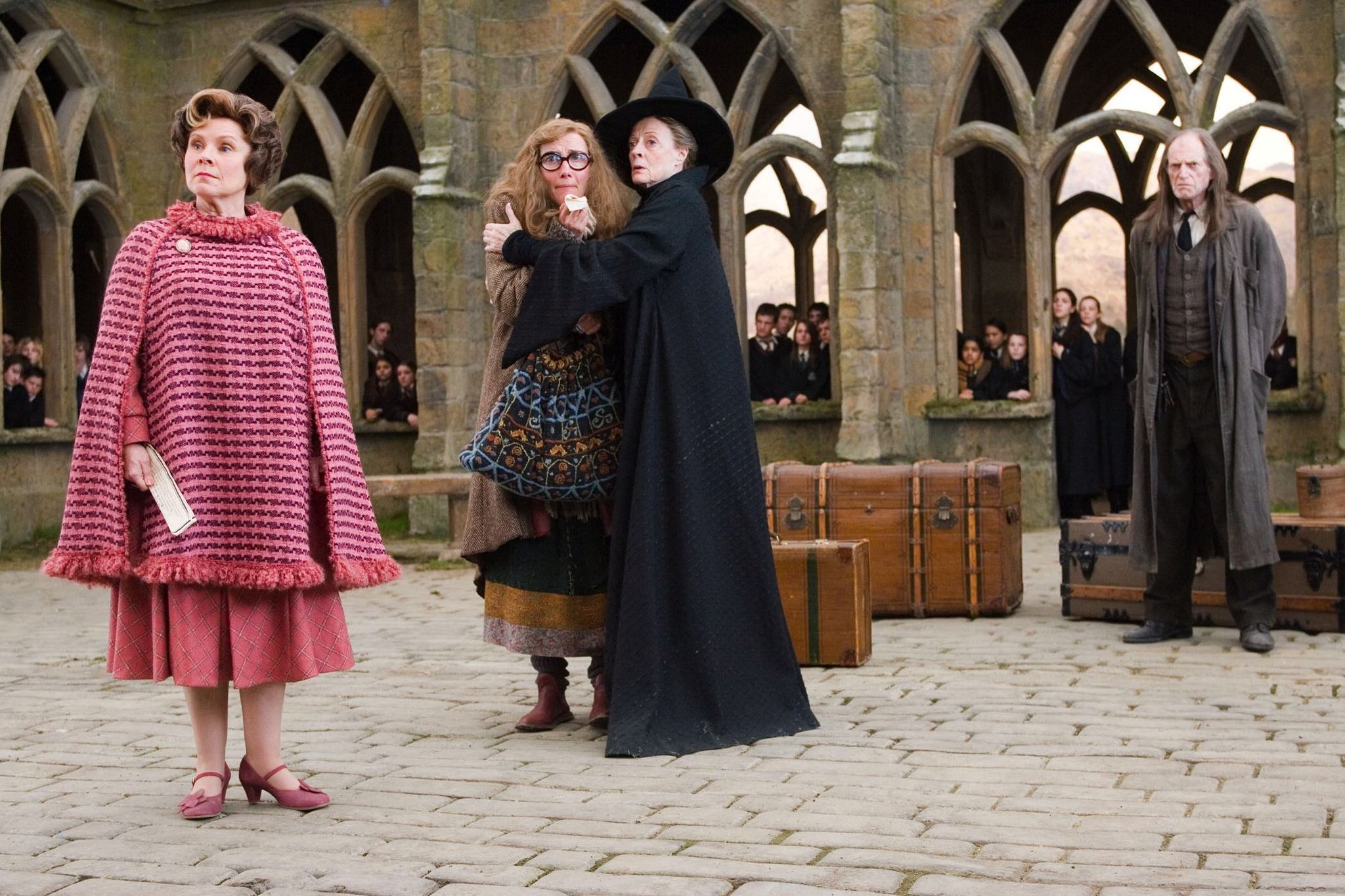 Still of Emma Thompson, Maggie Smith and Imelda Staunton in Haris Poteris ir Fenikso brolija (2007)