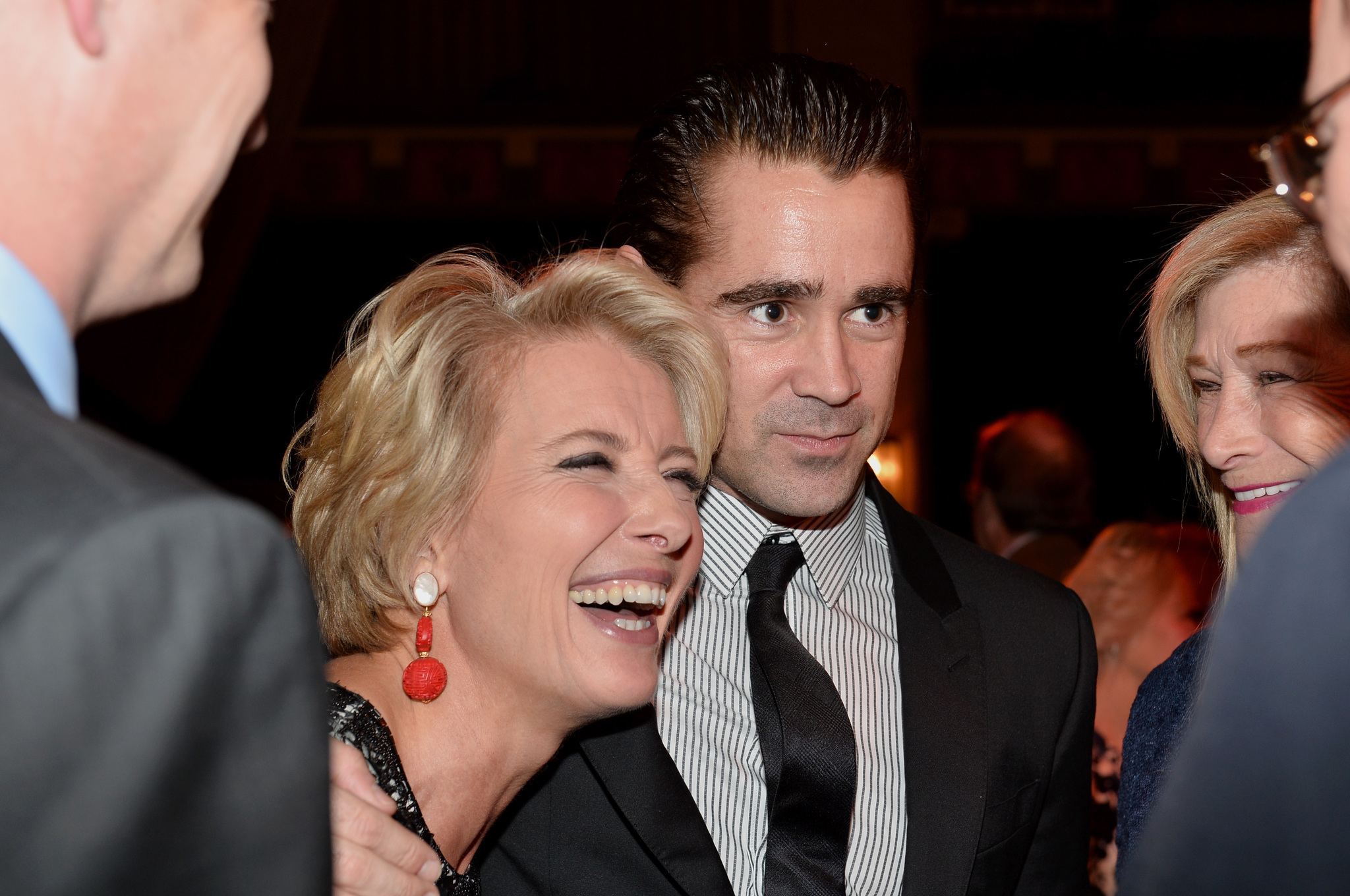 Emma Thompson and Colin Farrell at event of Isgelbeti pona Benksa (2013)