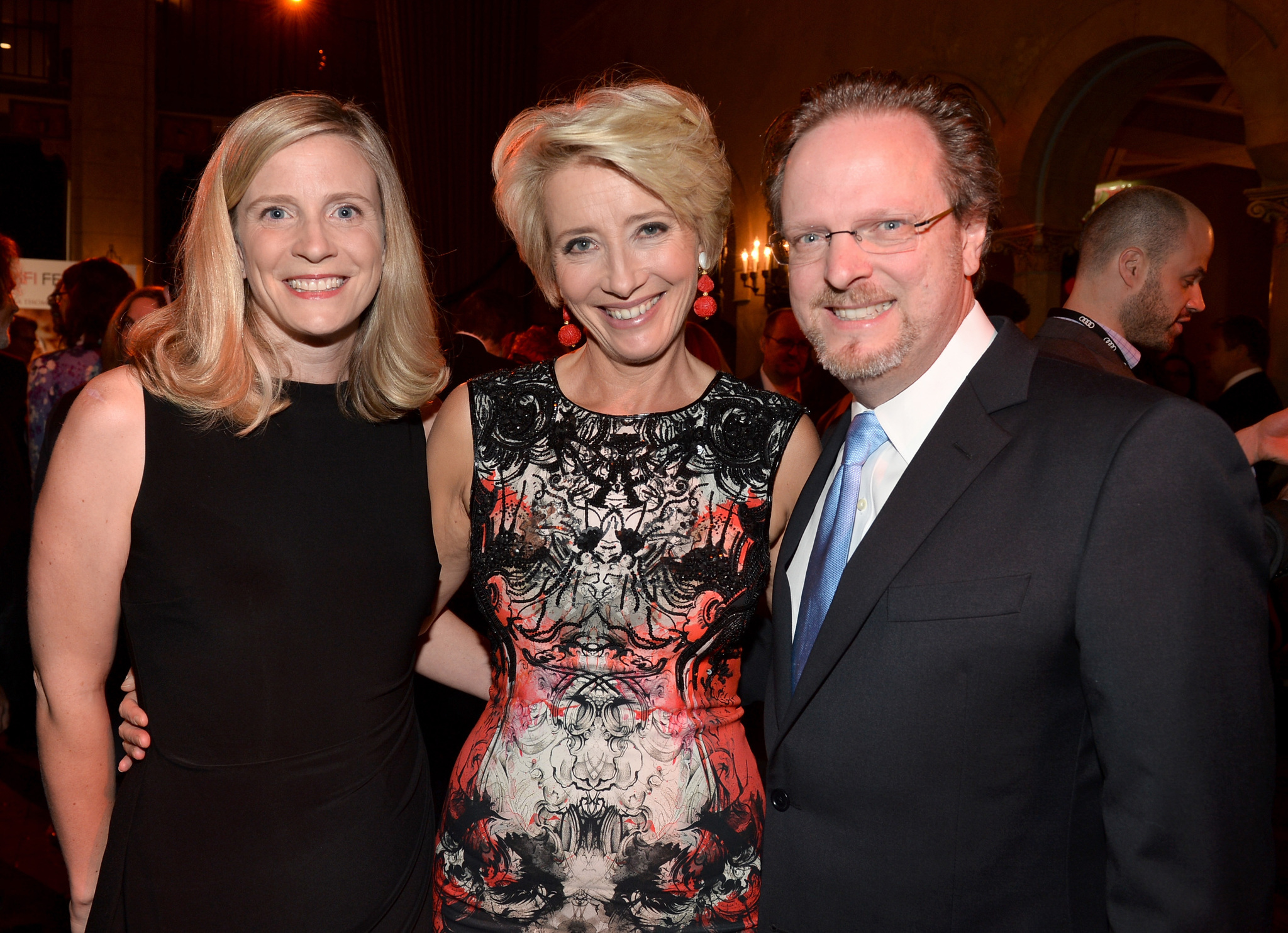 Emma Thompson and Bob Gazzale at event of Isgelbeti pona Benksa (2013)